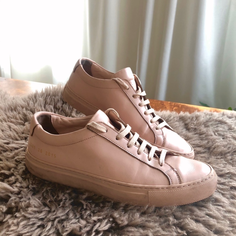 Common Projects Low Achilles Blush Pink - Picture 4 of 4